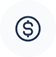 Icon with a money symbol