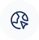 Icon of a globe and a pointer cursor