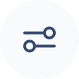 Icon representing configuration filters