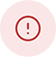 Red icon of an exclamation point